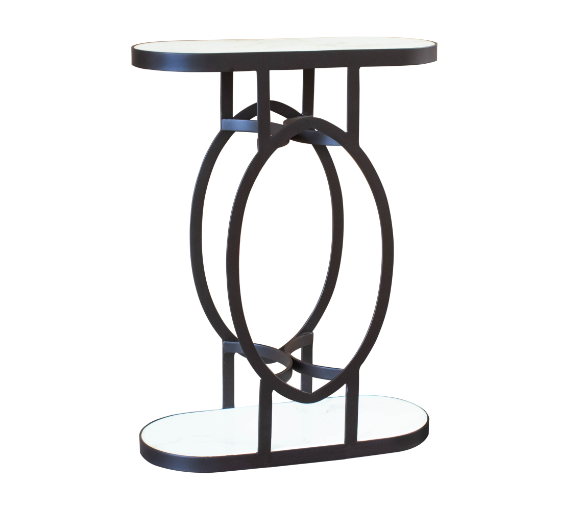 Iron Phoniex Side Table